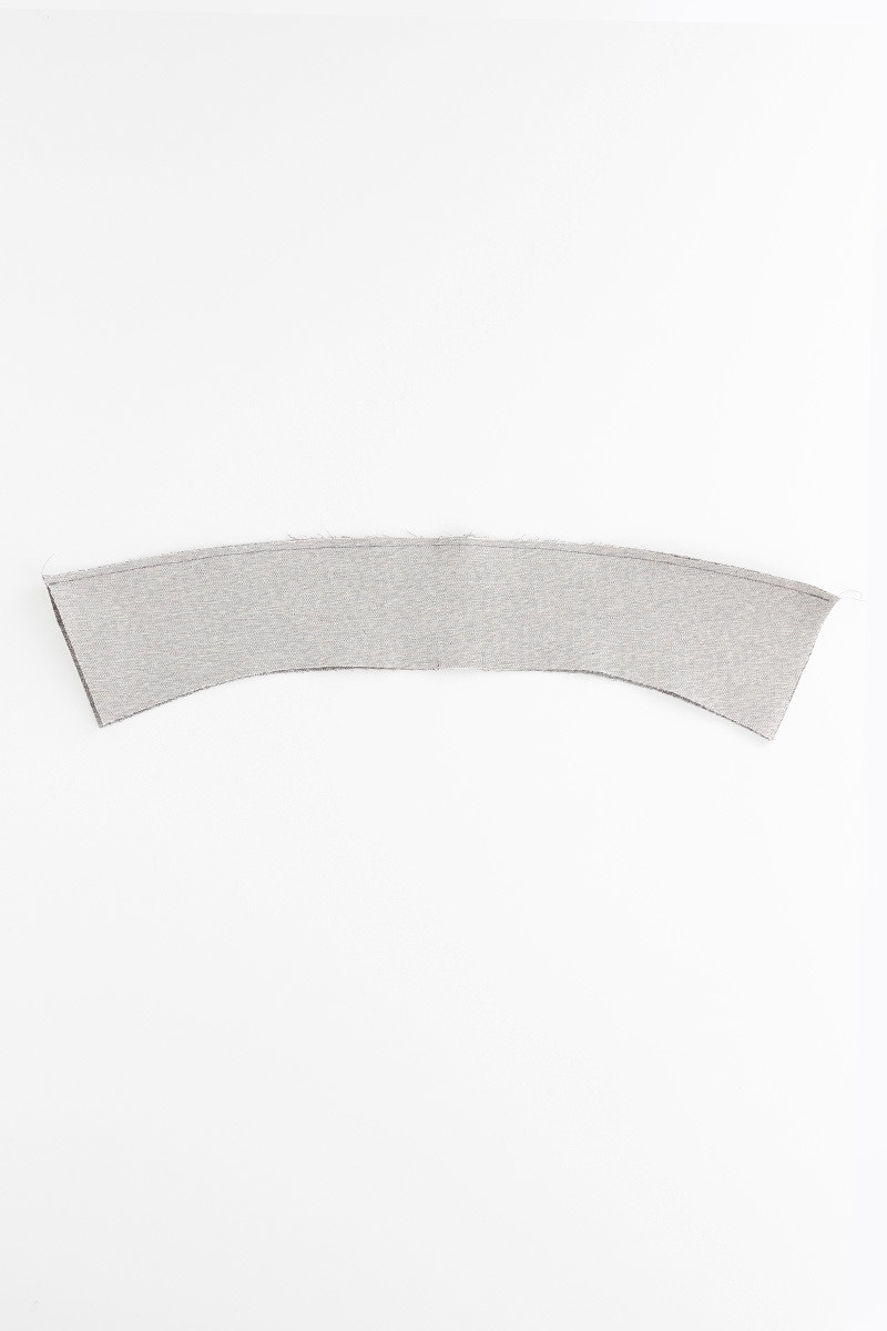 17 Pointed Collar layers sewn together