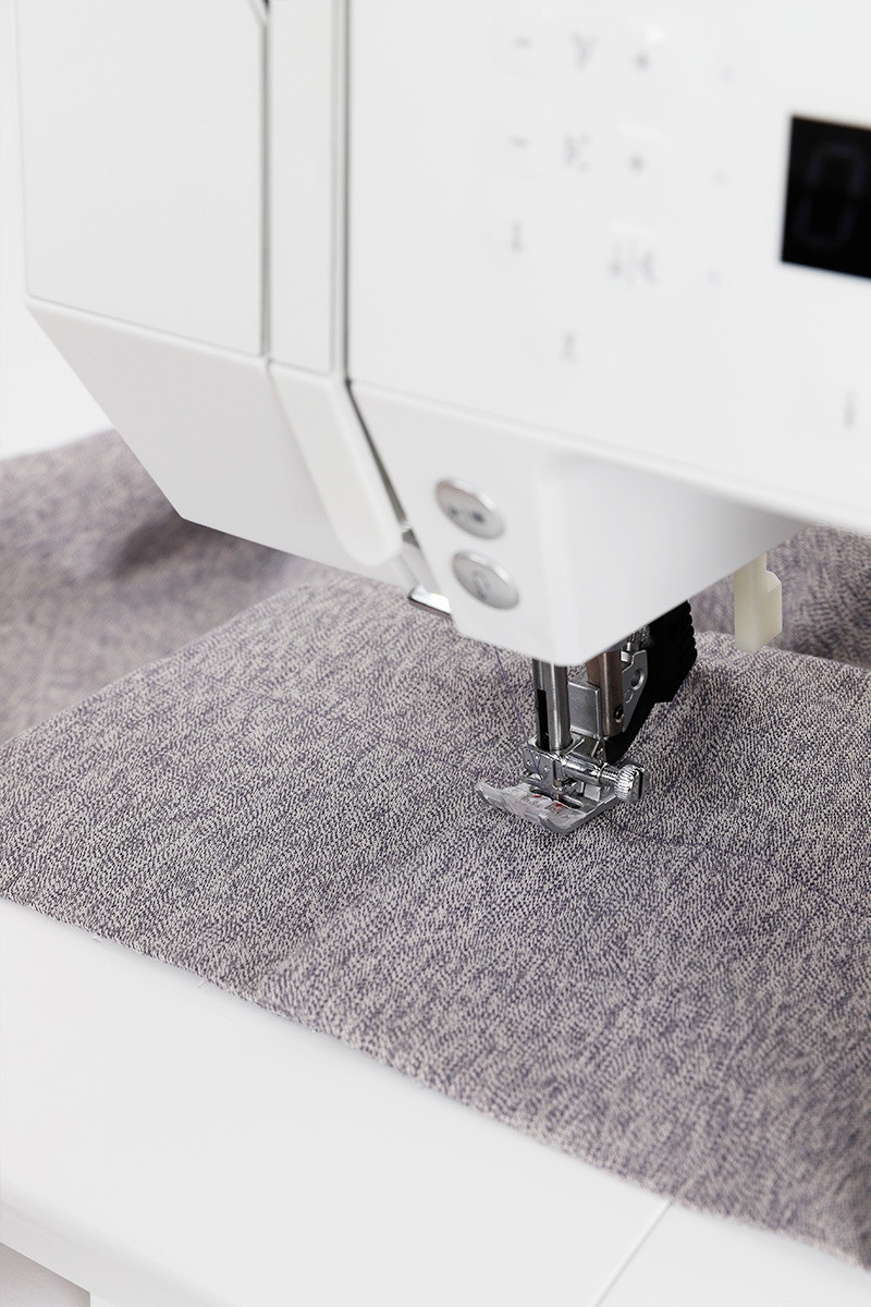 16 Sew Split over hem stitch