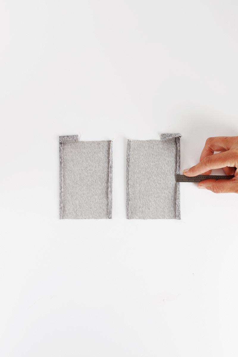 5 Measuring fold on Sleeve Placket