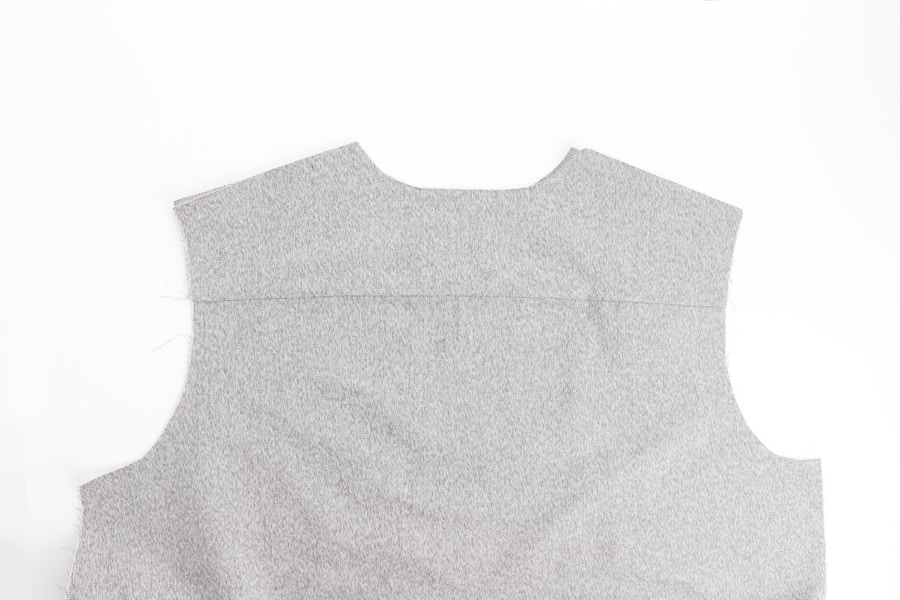 6 Yoke and Back Panel Outside Detail