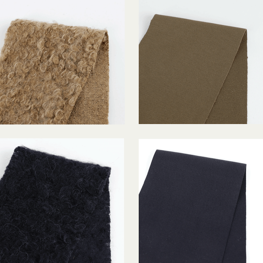 Fog tee fabric options