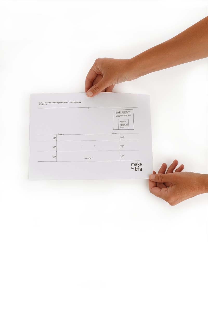 20 buttonhole template