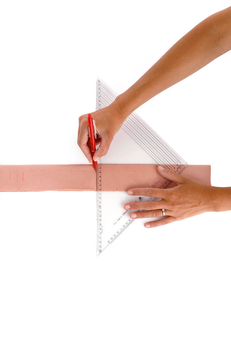 New 21 marking stitching waistband