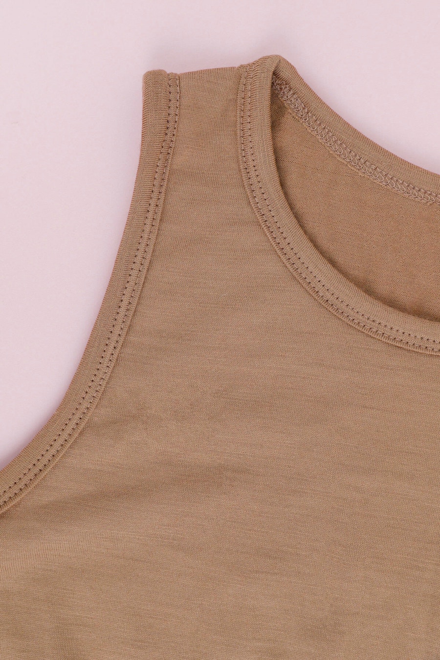Edited Merino Fog Tee Tank Hack Make by TFS Organic Cotton