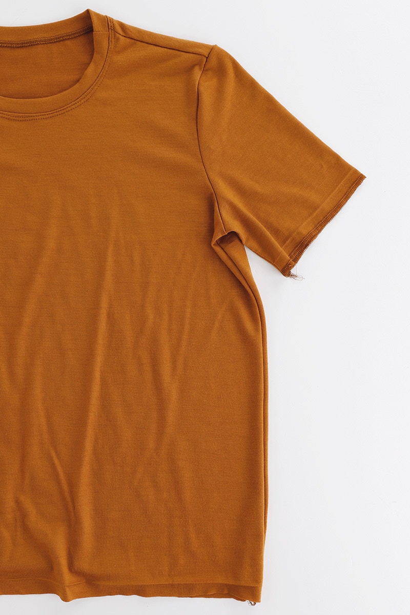 3 Short Sleeve Hem Is Overlocked Crew