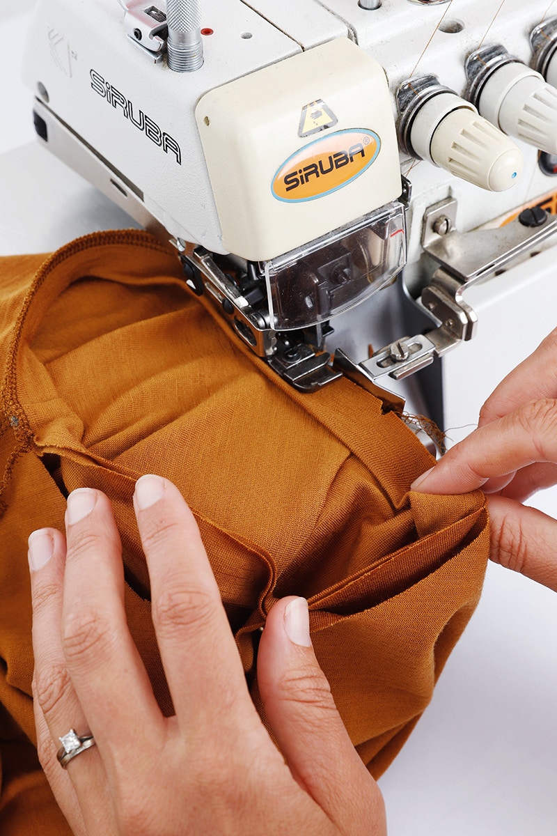 13 Overlock Neckband Crew