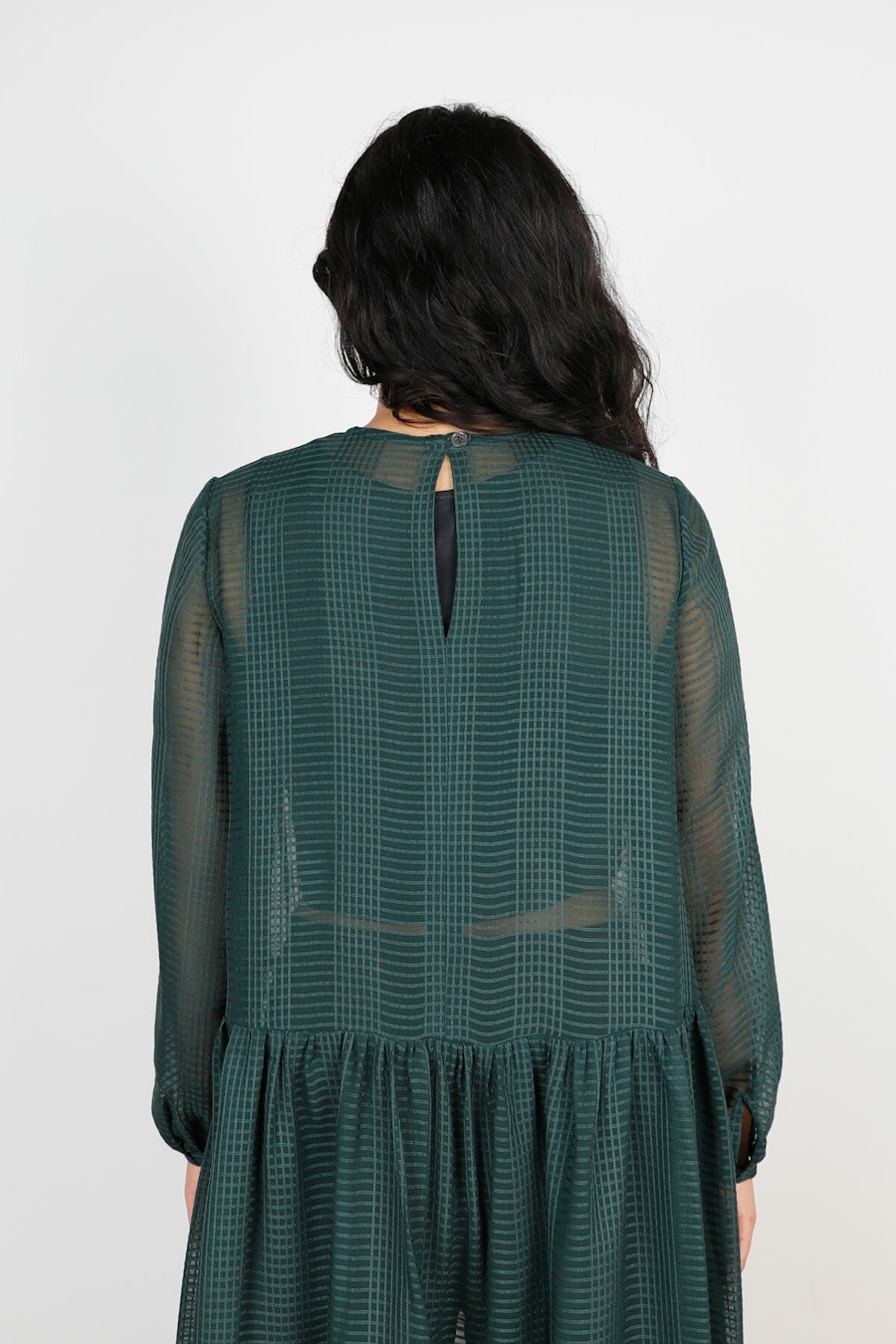 Back Crop Make by TFS Ivy Dress Silk Fabric Store