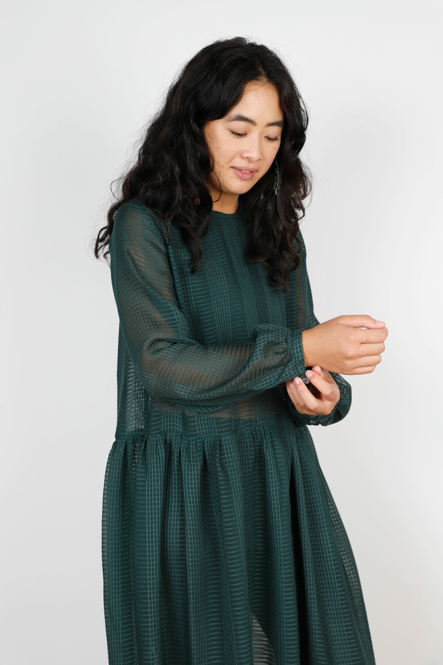 Crop Make by TFS Ivy Dress Silk Fabric Store
