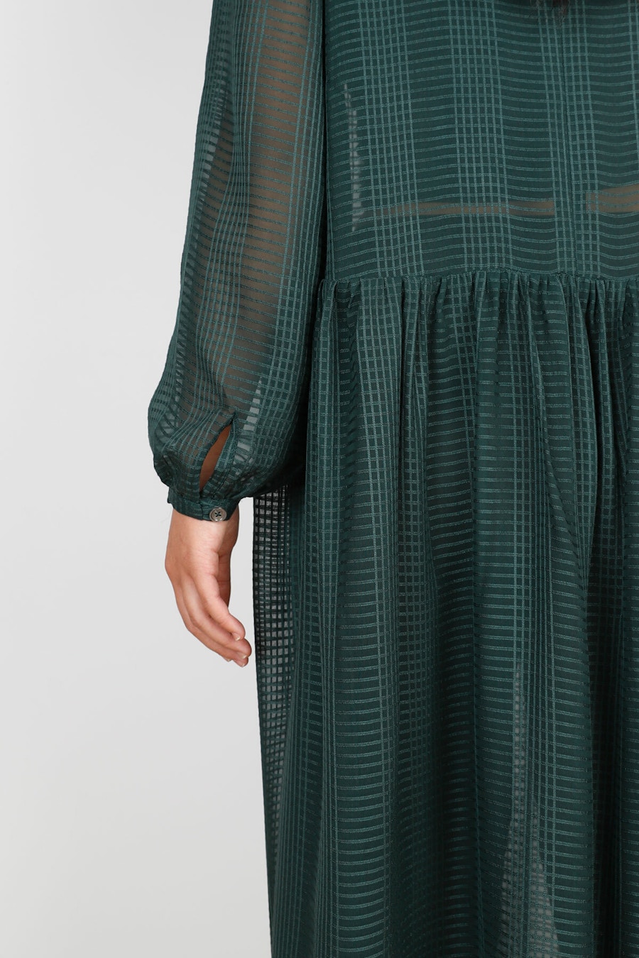 Sleeve Make by TFS Ivy Dress Silk Fabric Store