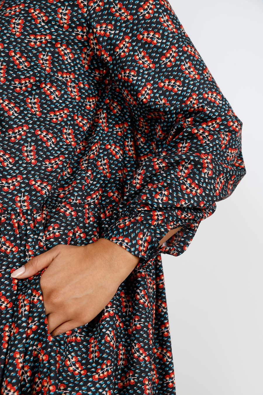 Ivy dress pattern liberty pocket
