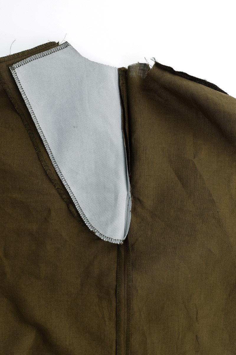 5 Secure Facing Seam Back Bodice