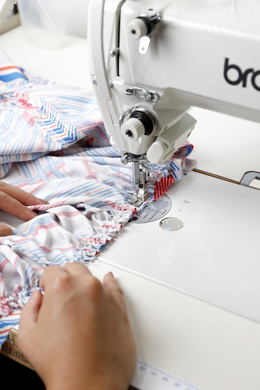 Sewing Multi Stripe Ivy Dress
