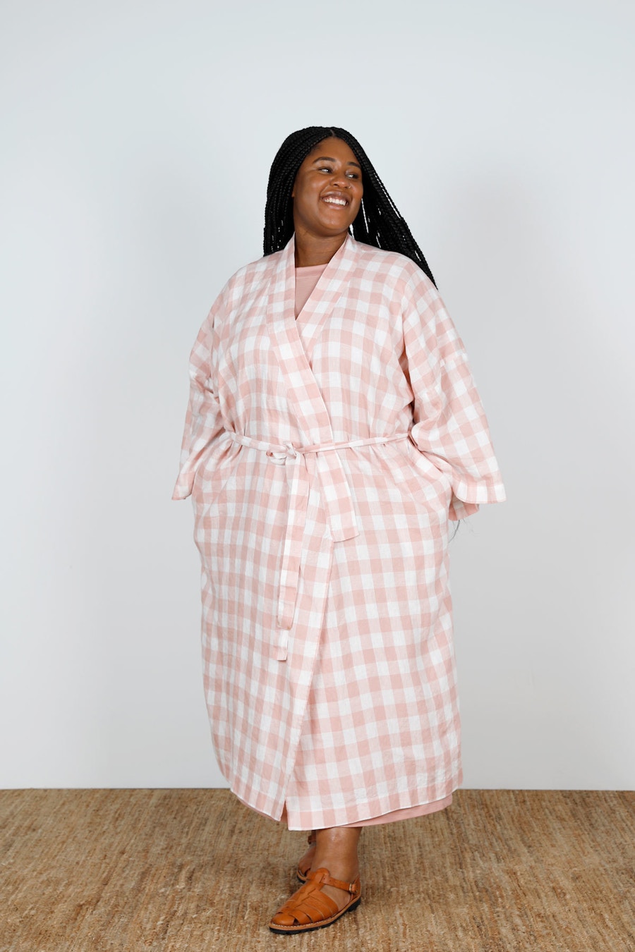 Lucie Robe Make by TFS Pattern D Close Detail