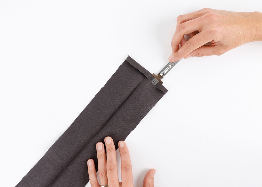 Waist tie fold over slat linen the fabric store