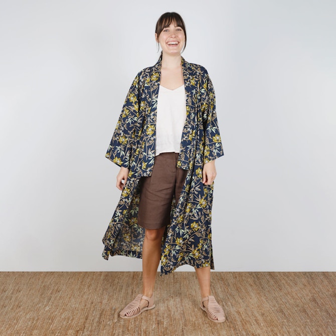 SQ Front Open Long Lucie Robe Make by TFS