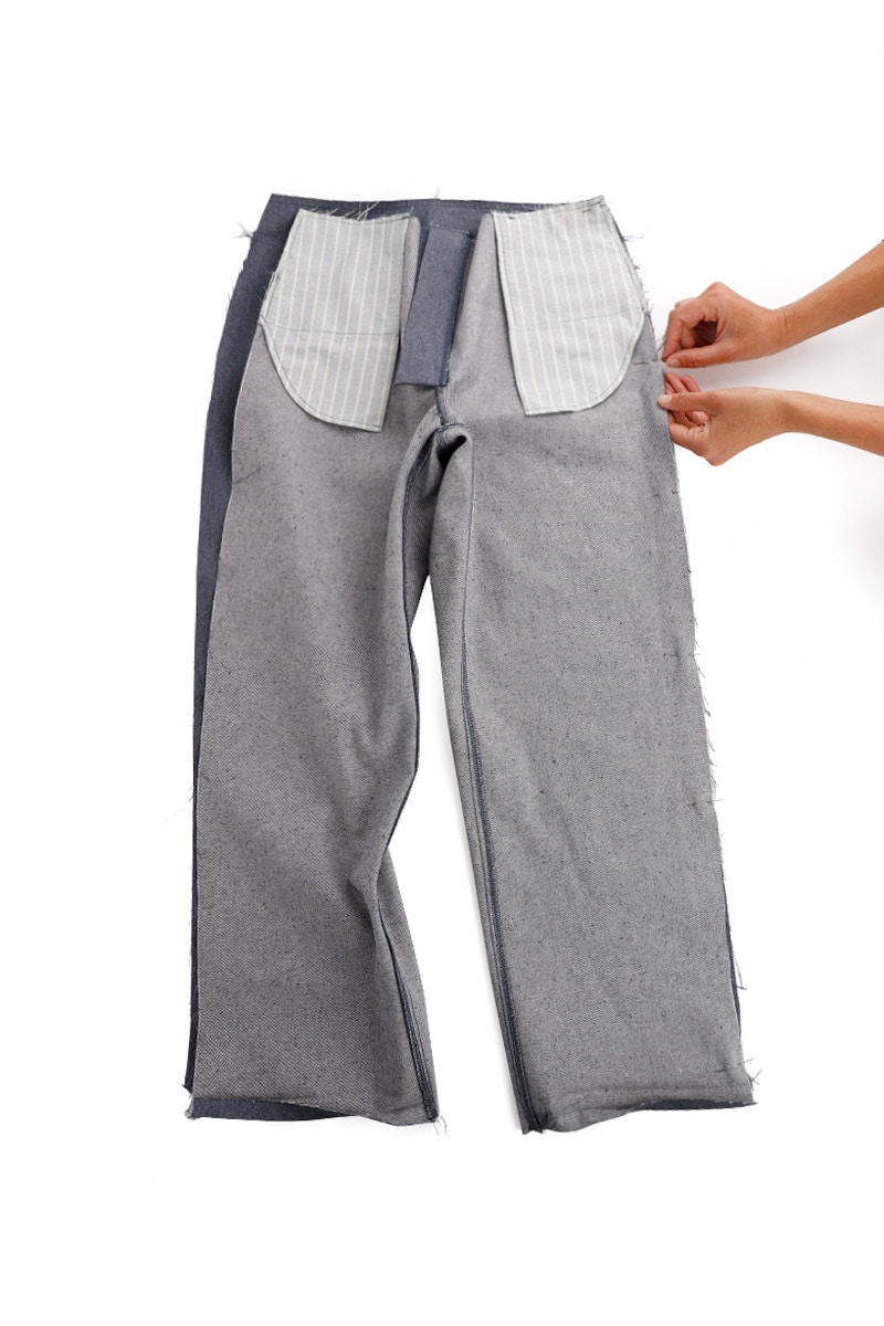 New 6 pinning outerlegs6 assembling jean