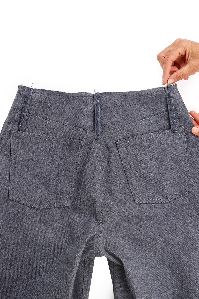 19 pinning belt loops back back