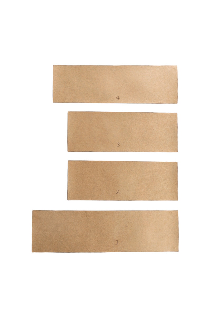 5 waistband pattern traced off cut out
