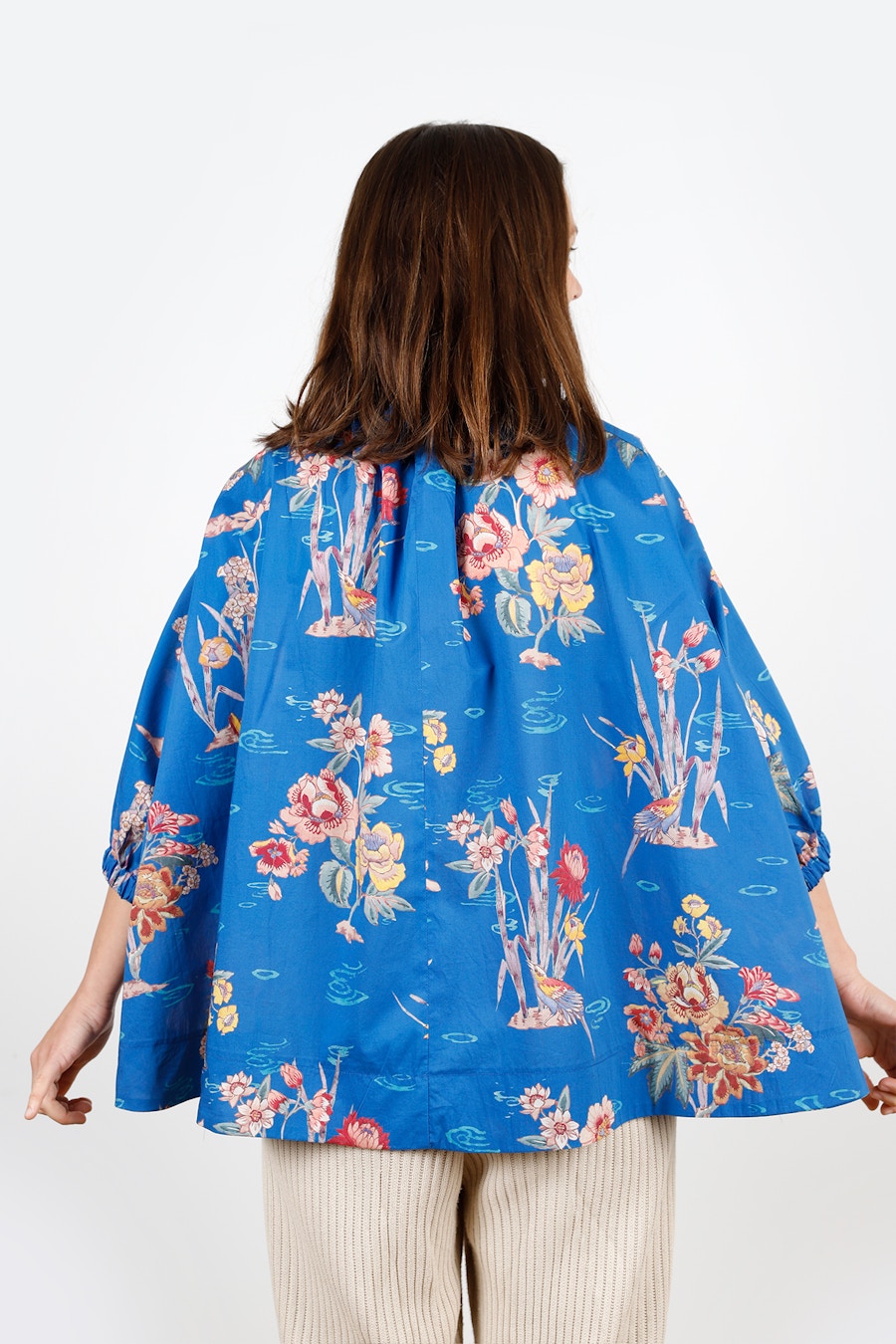 Olivia Liberty Paint Back Crop