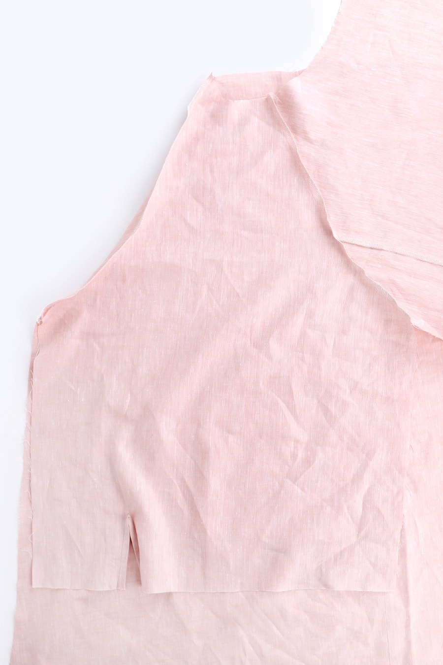 25 Sew Overlock Sleeve To Back