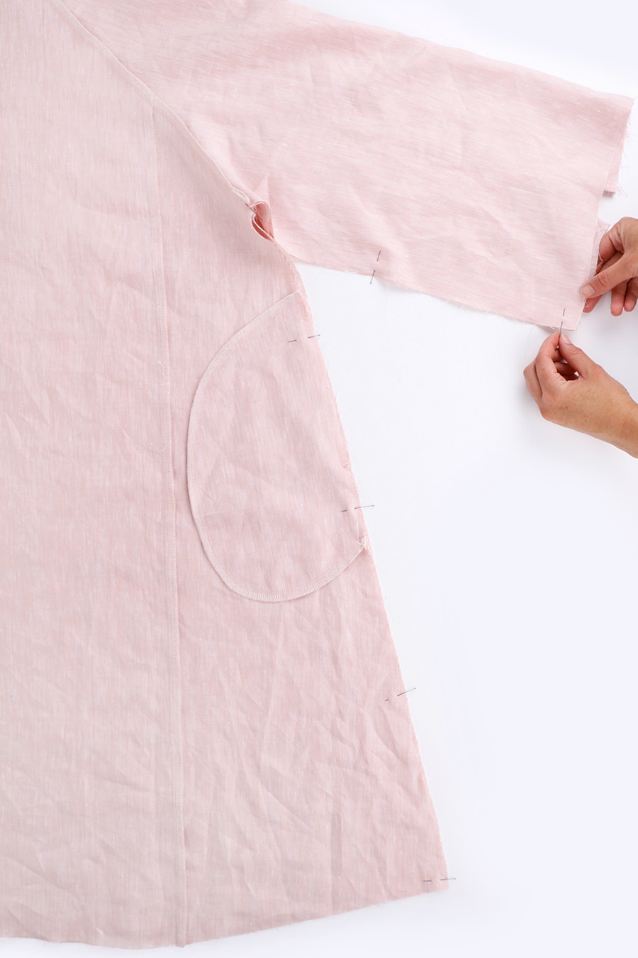 1 Pin Side Seams