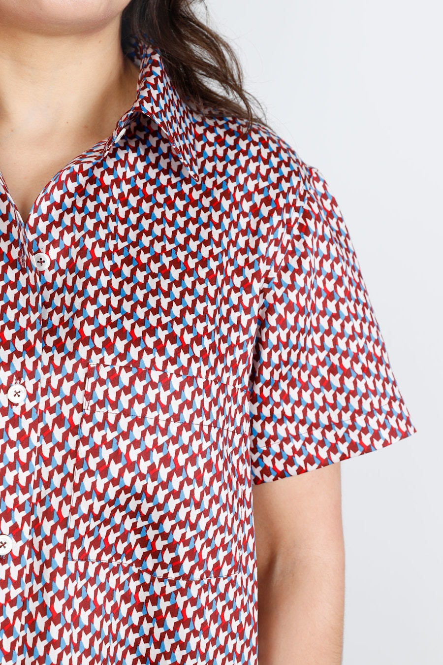 Collar Bloom Shirt in Prints Cass Pant Make by TFS
