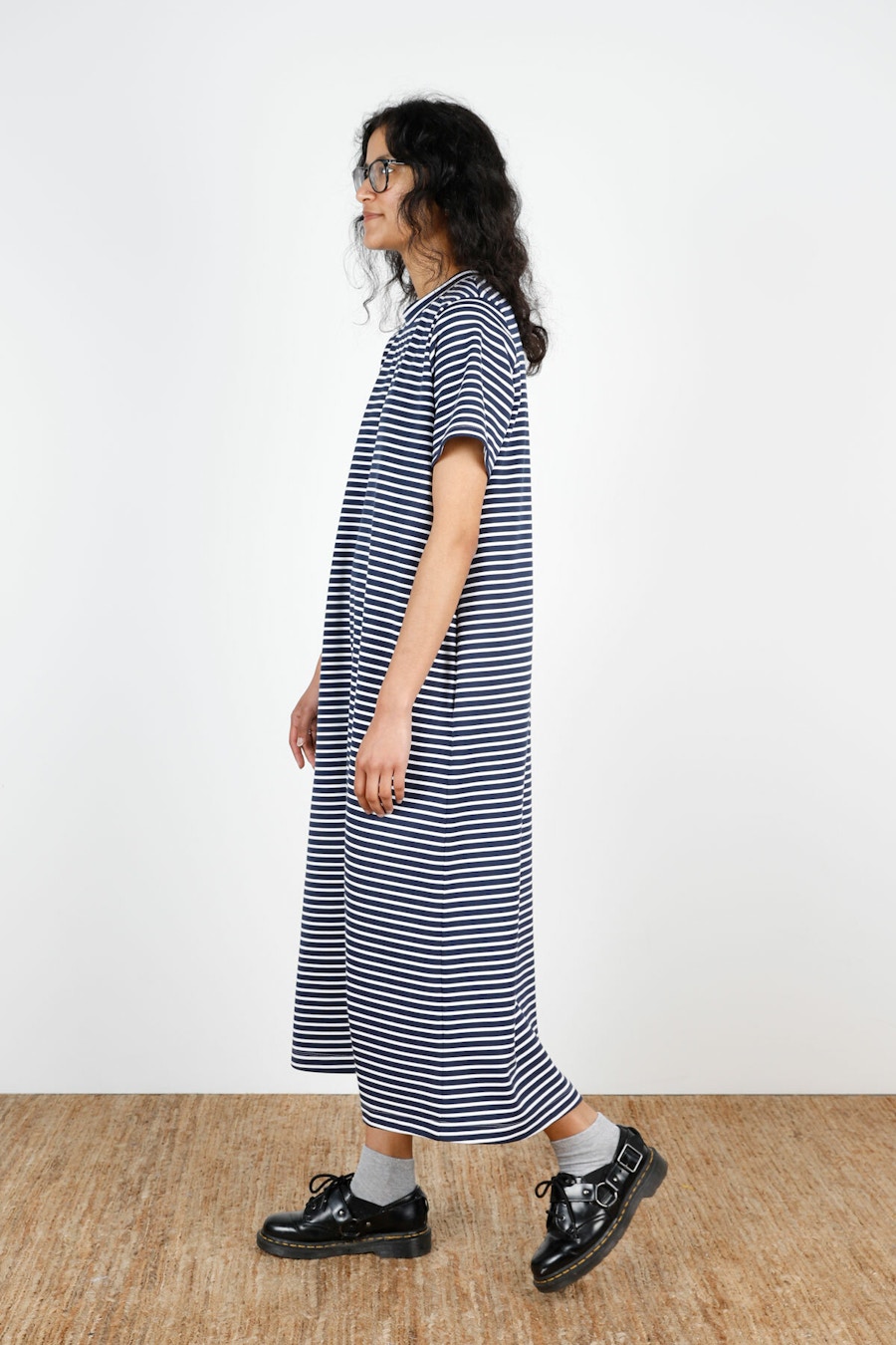 Side Make by TFS Stripe Mabel Dress