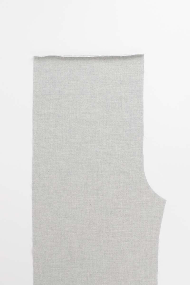 1 Front waist band pressing