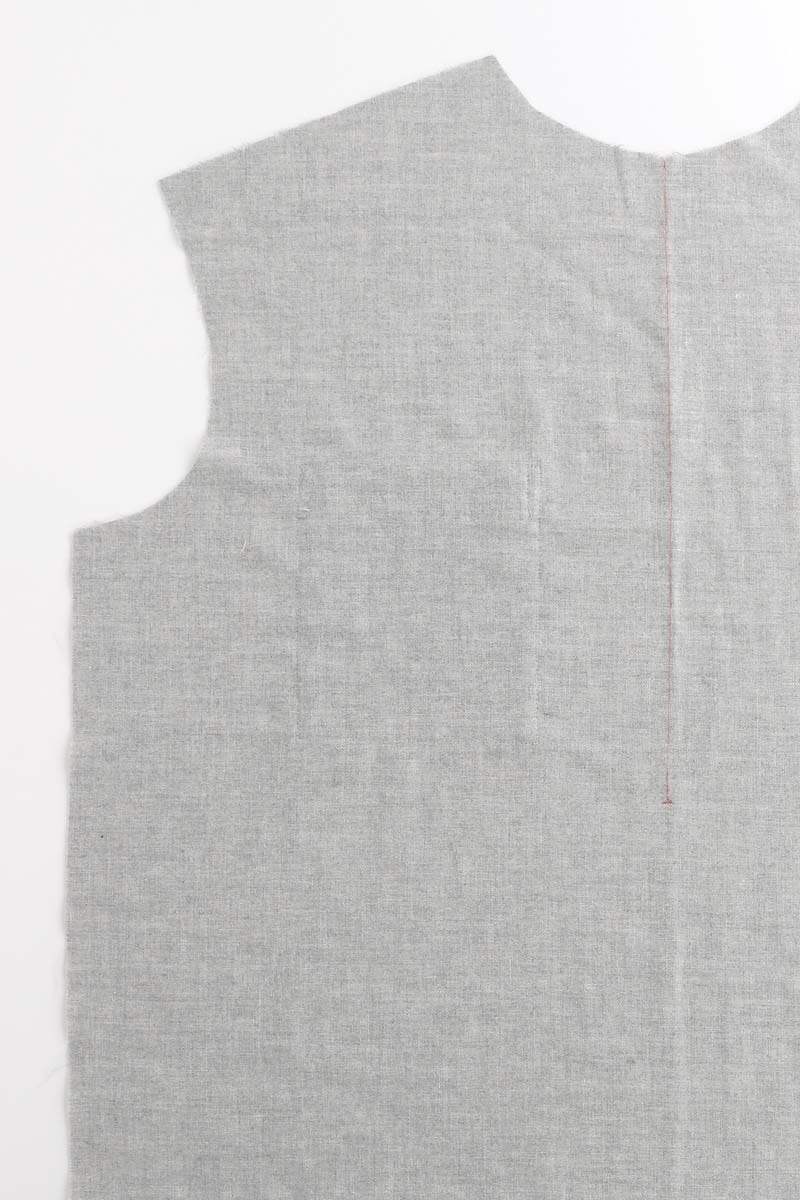 13 front placket line marking wrongside