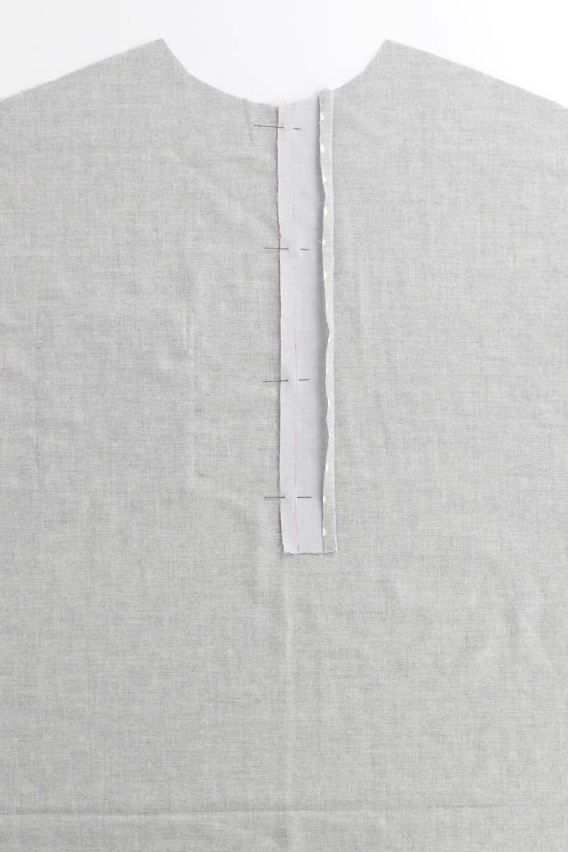 14 placket pinned on closeup