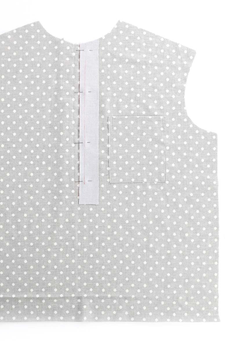 19 close up under placket pinned