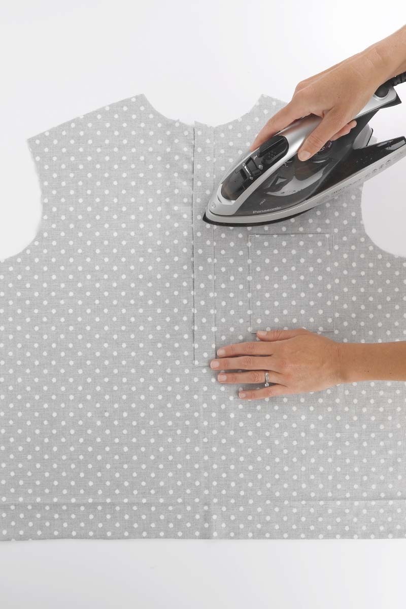 25 pressing placket