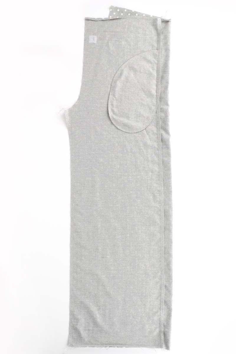 Trouser innerleg seam