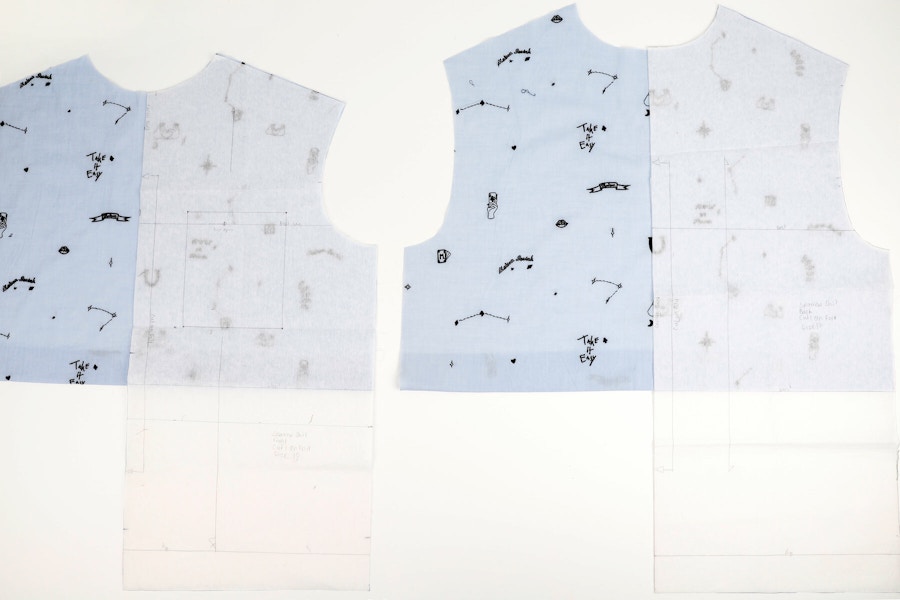 Pattern Sparrow Dress Hack Make by TFS
