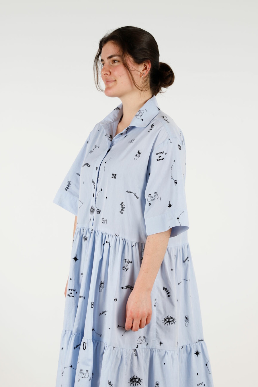 Side Crop Sparrow Dress Hack Make by TFS