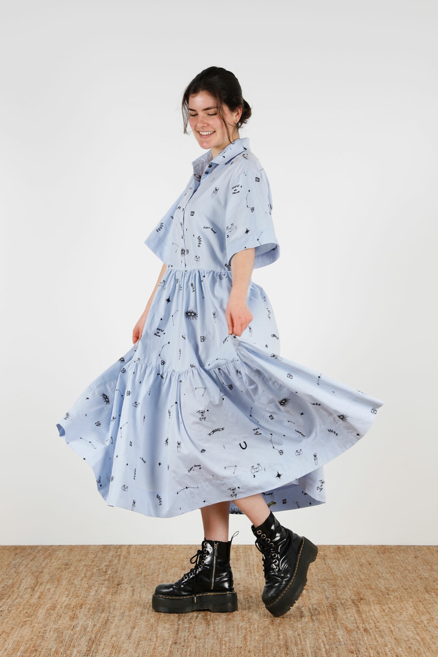 Twirl Sparrow Dress Hack Make by TFS