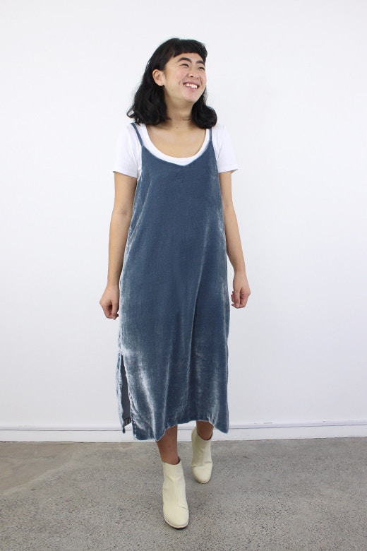 B double ogden cami slip hack true bias fabric by the fabric store