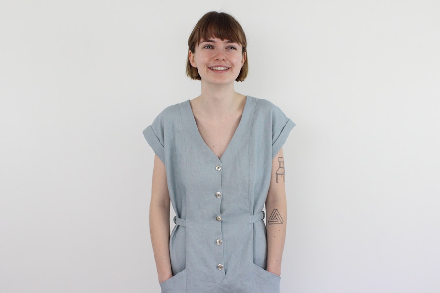 Yari Jumpsuit Cute Fabric By The Fabric Store