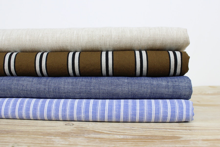 Barbara jacket republique du chiffon pattern chambray linen fabric suggestions by the fabric store