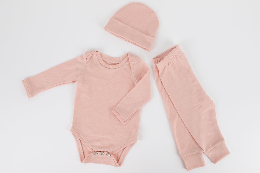 New baby essentials petal set zq merino by the fabric store