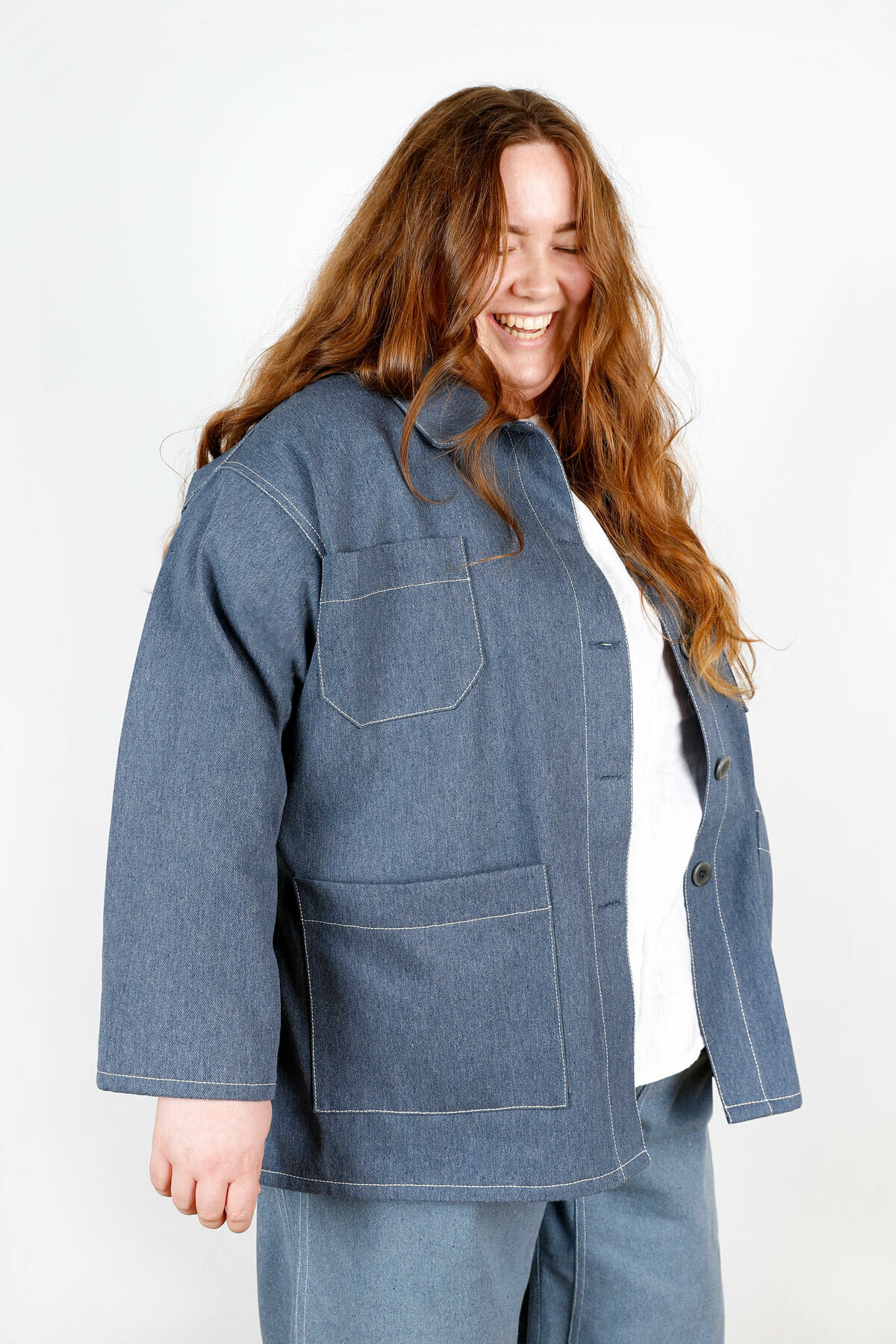 Work Jacket in Vintage Wash Denim – Alex Mill