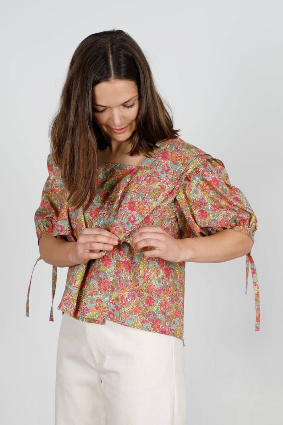 Layers Lysimaque Paqerette Blouse Liberty Tana Lawn The Fabric Store