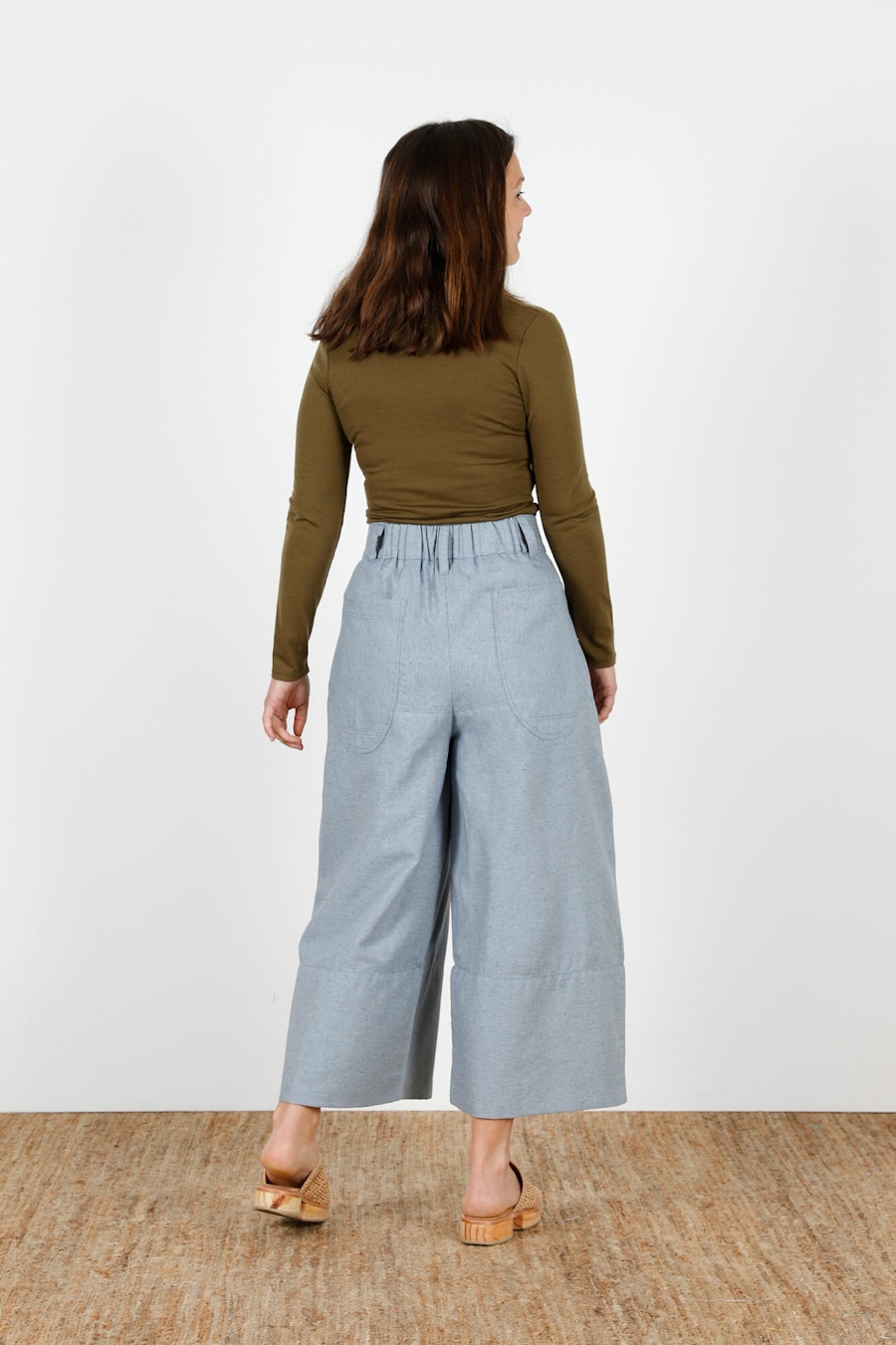 Back Upcycled Cotton Twill Birgitta Helmersson Block Pants The Fabric Store Blog