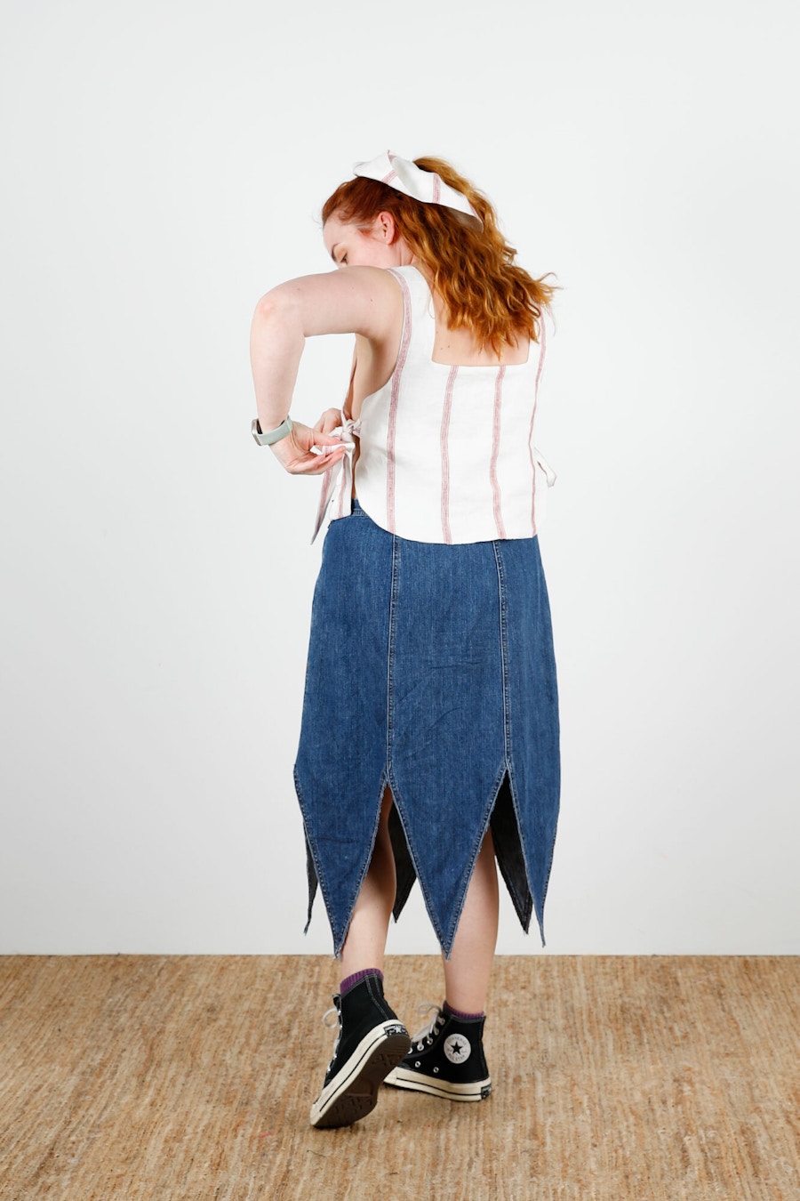 Ginger Tie Top Back Adjusting Tie