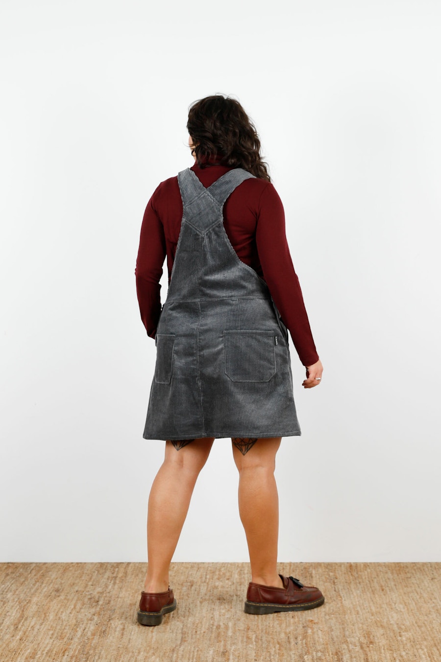 Margo Pinafore Zosia Back Walking