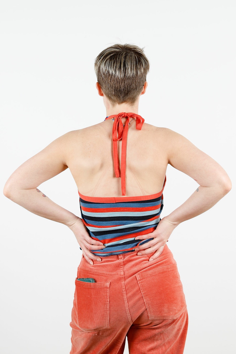 Bianca Merino Halter Back Portrait