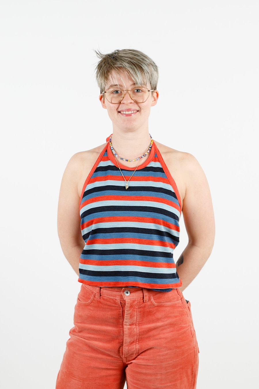 Bianca Merino Halter Front Portrait