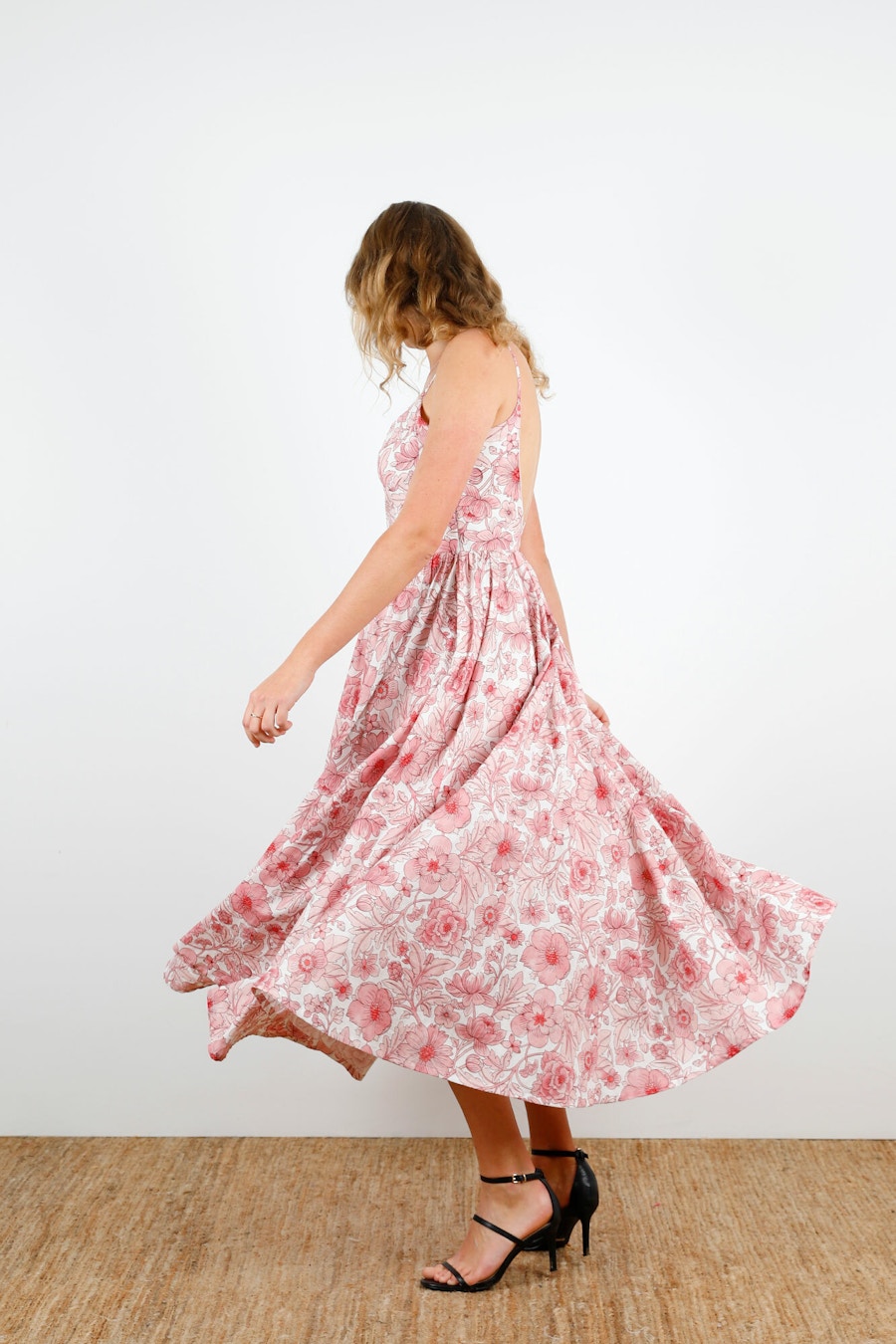 Beth Fit Flare Dress Side Swish