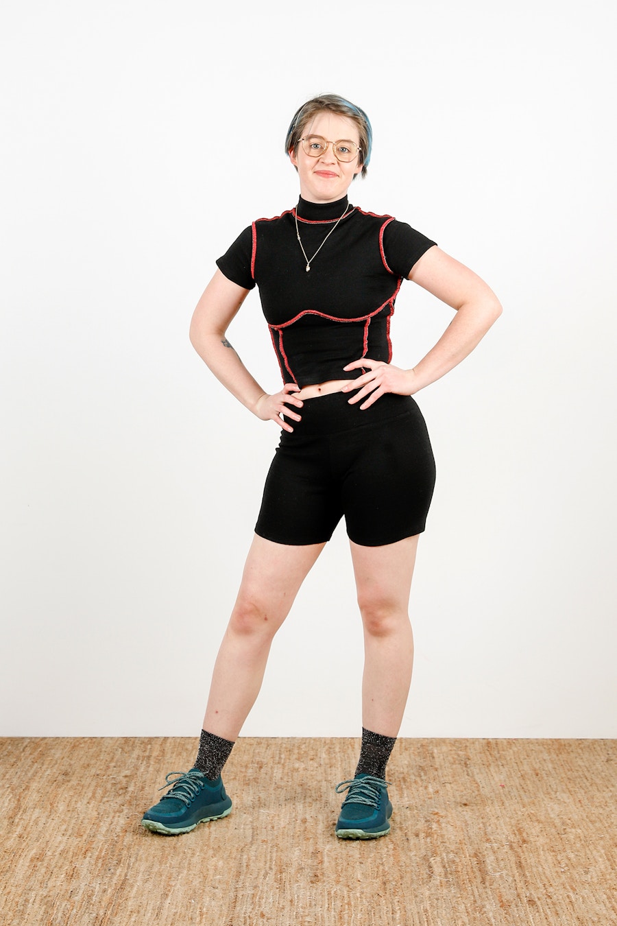 Bianca Activewear Set Front Smiling