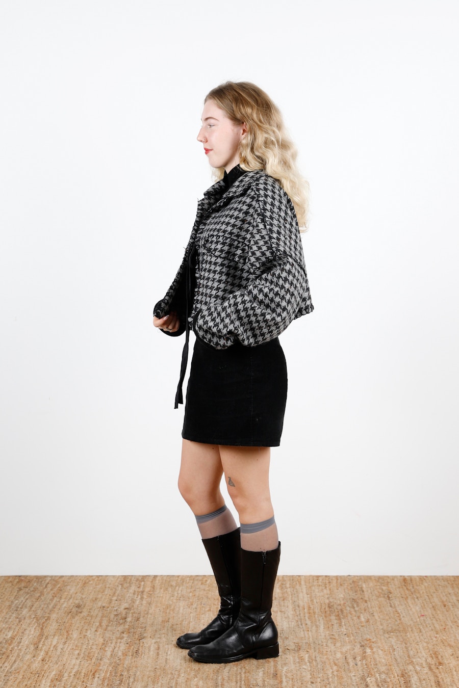 Ella Wool Jacket Side